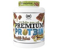 GN Nutrition Premium Prot3in 2 kg | Proteina Ideal Para Crecimiento Muscular y Recuperación con Enzimas Digestivas y Vitamina B6 | 9 Sabores | Sabor CHOCOLATE DUBAI