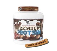 GN Nutrition Premium Protein 1 Kg | Sabor KITCHOC con TOPPINGS | Ideal Para Crecimiento Muscular y Recuperación
