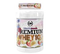 GN Nutrition Premium Whey 100% 1Kg | Sabor FRESA-PLÁTANO | Proteína de Suero de Calidad | Ideal para Crecimiento Muscular y Recuperación Rápida