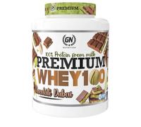 GN Nutrition Premium Whey 100% 2kg | Sabor CHOCOLATE DUBAI | Alta Disolución, Rica en Proteínas, Saciante, Ideal para Deportistas