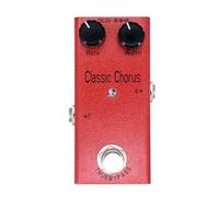 GNAFETS Pedal de efectos de guitarra Classic Chorus inspirado en Boss CE-2 con cable de alimentación USB de 9 V