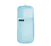 GNALIA 1 Pcs Bolsa De Lápices Transparente Ransparente De PVC Impermeable con Cremallera Estuche para Papelería Almacenamiento De Cosméticos Azul