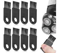 GNALIA 10 Cepillos De Limpieza Para Afeitadora, Cepillo De Afeitar Eléctrico, Cepillo Para Barba, Cepillo De Limpieza, Cepillo Para Limpiar La Barba En Cabezales De Afeitado Eléctricos (Negro)