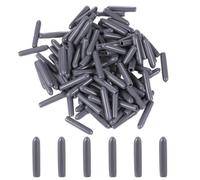 GNALIA 100 Piezas Tapas para Cesto Lavavajillas Reparar Cesta Lavavajillas Oxidada Tapas Accesorios Universal de Lavavajillas PVC Cubierta Protección para Puntas de Bandeja Lavavajillas