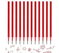 GNALIA 12 Compatibles Con Legami, Minas Rojas 0.7Mm Escritura, 13Cm Altura, Para Bolígrafo Estándar