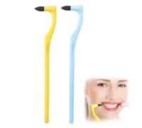 GNALIA 4 Piezas Herramienta De Detección De Sarro, Tooth Eliminador De Manchas Dentales, Pulidor Dental Goma Para Diente, Cepillo Interdental Para Eliminar Placa, Sarro Y Mancha Blanqueamiento Dental