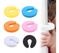 GNALIA 6 Topes Para Puerta De Bebé Protector De Dedos Para Puerta De Bebé Para Evitar Que Los Niños Y Las Mascotas Se Bloqueen Accidentalmente En La Habitación 6 Colores