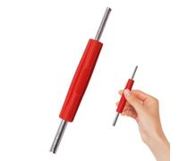 GNALIA Obus Aire Acondicionado 1 Unidad Herramienta Extracción Válvula Neumático Color Rojo Dimensiones 12.5X1.8cm Compatible Presta Y Schrader