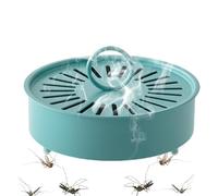 Gnat Coil Holder Portable Incense Stand with Lid Handle Burner Device Aid