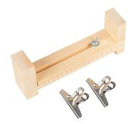 GNAUMORE Fabricante de Pulseras,Kit con Marco de Madera en Forma de U,Plantilla de Pulsera de Madera,Fabricante de Pulseras de Plantilla de Paracord Ajustable,Telar para Hacer Pulseras