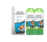 GNAUMORE Potentes Tabletas De Purificación De Agua para Acuario,Agente Purificador Agua para Peceras,Rápida,Elimina la Turbidez Y Las Impurezas 2PC