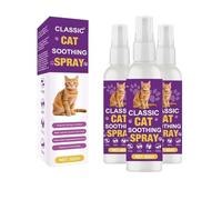 GNAUMORE Relajante para Gatos Spray,Feromonas Calmantes para Gatos,Relajantes Antiestres Anti Estres 3PC