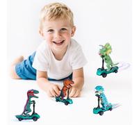 Gnaxyzthor 4 Artículos Dinosaurios Juguetes, Monster Truck, para 3 4 5 6 Años, Posee Tyrannosaurus, Triceratops, Velociraptor Y Ankylosaur, Regalo para Niños, Juguetes para Niños