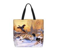 Gnbmvcc Bolso de mano personalizado de gran capacidad para atrapar perros, adecuado para mujeres, escuela, trabajo, compras y viajes.