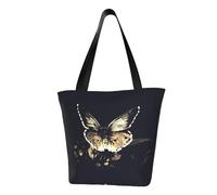 Gnbmvcc Butterfly Wings - Bolso de hombro para mujer, bolso de compras, trabajo diario, bolsa de compras personalizada de viaje a la moda.