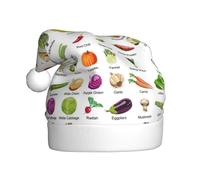 Gnbmvcc Introducción de varios sombreros de Navidad para adultos, disfraces de Navidad cómodos unisex y fiestas festivas de Año Nuevo