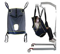 Arnés Elevación Paciente Cuerpo Completo, Eslinga de Elevación para IR al Baño, Arnes Grua Traslado Enfermos Personas Mayores, Cuidador 507 Libras No Incluye Grua