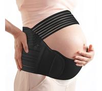 GNbow Faja Embarazadas Sujeción, Cinturón de Maternidad Ajustable, Sujeción Pélvica y de Espalda, Cinturón de Soporte para el Embarazo para Todas las Etapas del Embarazo
