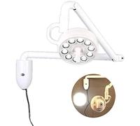 GNbow Luz fría sin Sombra para Examen Médico Quirúrgico LED para Colgar en la Pared, Rotación de 360 ° 30w, Lámpara de Examen Bucal para Visitas al Médico e iluminación