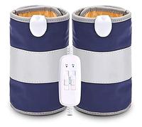 GNbow Masajeador Eléctrico para Brazo, Se Puede Utilizar en Brazos y Piernas para El Alivio del Dolor Muscular, Mejora La Circulación Flujo Sanguíne, 2 Motores