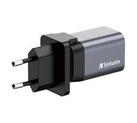 GNC-35 - Cargador GAN 35W con 1 Puerto USB-C® PD 35W / 1 Puerto USB-A QC 3.0 (EU/UK/US)
