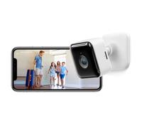 GNCC 2K 3MP Cámara Vigilancia WiFi Interior, Camara Vigilancia Bebe con Detección de Movimiento, Detección de IA, Audio Bidireccional, Visión Nocturna, Alerta de APP, Compatible con Alexa y Google, C2