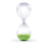GNEGNI LIFE Reloj de arena de 30 minutos, reloj de arena verde, reloj de arena con temporizador de cocina, cristal inspirado, hogar, oficina, escritorio, decoración