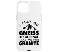 Gneiss Granito Rock Científico Geología Divertido Ciencia de la Tierra Carcasa para iPhone 15 Plus