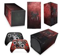 GNG Spider Skins - Calcomanía de Vinilo para Consola Xbox Series X + Juego de 2 mandos