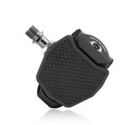 GNHG Adaptador de pedal de bicicleta compatible con Shimano SPD Look X-track: plataforma plana, placas de pedal automáticas, convierte Clipless en plano sin tacos, comodidad seguridad