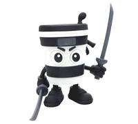 GNHG Figura Articulada, Brainrot Cappuccino Assasino, Personaje Viral Brainrot Italian Memes - Capuchino Asesino Juguete - Tung Tung Tung Saur - Brain Rot Memes Italianos - Tralalero Tralala