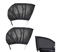 GNHG Tendine Parasol Auto Bambini 2 Pezzi Tende Oscuranti Vetri Auto para Finestrini Laterali Posteriore Universali Block Raggi UV Anti-Zanzara