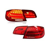 GNITRIMS Faros De Coche Para B&MW Serie 3 M3 E92 2005 2006 2007 2008 2009 2010 2011 2012 2013 Luz Trasera E Intermitente(Red)