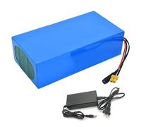 GNIUBBDB 48V 15Ah E-Bike Batería de Iones de Litio con 54.6V 2A Cargador 13S6P Bicicleta Eléctrica Scooter Batería incorporada BMS para 250W 300W 350W 500W 750W Motor XT30 Plug