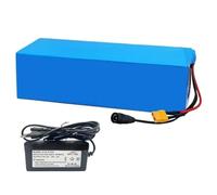 GNIUBBDB 60V 25Ah E-Bike Batería De Iones De Litio con 67.2V 2A Cargador 16S5P Bicicleta Eléctrica Batería Impermeable BMS Incorporado para 250W 300W 350W 500W 750W 1000W Motor T Plug