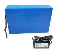 GNIUBBDB 60V 30Ah E-Bike Batería de Iones de Litio con 67.2V 2A Cargador 16S10P Bicicleta eléctrica BMS Incorporado para 250W 300W 350W 500W 750W 1000W 1500W Motores XT60 Plug+T Plug