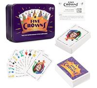 GNMQWP Juegos de Cartas Familiares Juegos de Mesa de PóQuer de Cinco Crowns Juegos De Cartas Reuniones Familiares Juegos de Carta JóVenes Juegos de Cartaes con Capacidad para 1 A 7 Jugadores