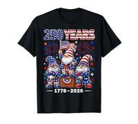 GNOME 250 Years 1776 2026 250th Birthday 4th of July Funny Camiseta