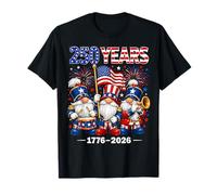 GNOME 250 Years 1776 2026 250th Birthday 4th of July Funny Camiseta