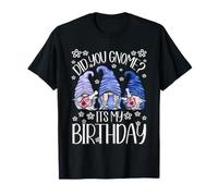GNOME Birthday For Women Did You GNOME It`s My Birthday Camiseta