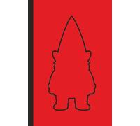 GNOME BOOK • (Red): Journal | Diary | Notebook | Logbook | Composition Book | For Writing, Thoughts, Ideas, Stories, Memories, & Everyday Life | Home, ... Work, & Daily Use | 6x9 Inches | 100 Pages