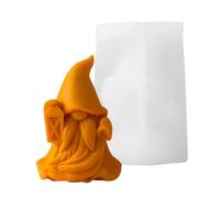 Gnome Candle Molds, Silicone Gnome Mold, Craft Supplies, Christmas Candle Molds For Candle Making, Resin Crafts Molds For Home Decor, Garden Statues