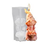 Gnome Casting Molds Silicone 3D Faceless Doll Crafts Maker Tool