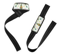 Gnome & Clover - Correas de elevación para festivales de San Patricio, 26 pulgadas, para entrenamiento, gimnasio, levantamiento de potencia,