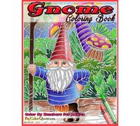 Gnome Coloring Book Color By Numbers For Adults: Funny Gnomes at Home and in Nature: 33 (Adult Color By Number)