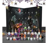 Gnome Countdown Calendar, Soft Plush Dwarf Dolls, 8.27x8.27in Festive Hanging Ornament, Numbered Pocket, Cute Home Accessories for Kids, Girls, Friends, Adults, Family, Shop Decor