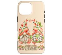 GNOME Couple Peachy Graphic For Summer Funny Peach Fruit Carcasa para iPhone 16 Pro MAX