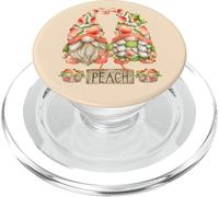 GNOME Couple Peachy Graphic For Summer Funny Peach Fruit PopSockets PopGrip para MagSafe