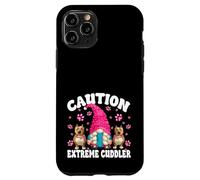 GNOME Dog Mom Saying Caution Extreme Cuddler Pitbull Momma Carcasa para iPhone 11 Pro