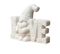 Gnome Figurine Cute 3D Cute DwarPrinted Romantic Decorative Love Sculpture